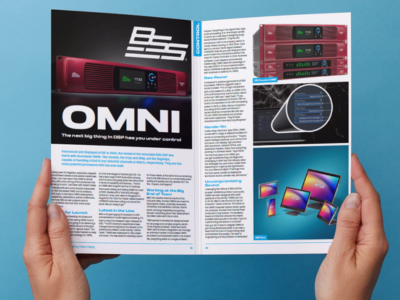 BSS OMNI feature in CX Magazine's 'Control' issue